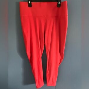 🧘🏻‍♀️Old Navy Active Elevate Built-In-Sculpt Leggings•XXL•Coral